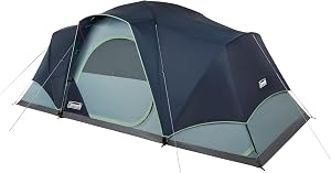 Coleman Skydome XL Large Family Tent with 5 Minute Setup, Weatherproof Tent with Rainfly &