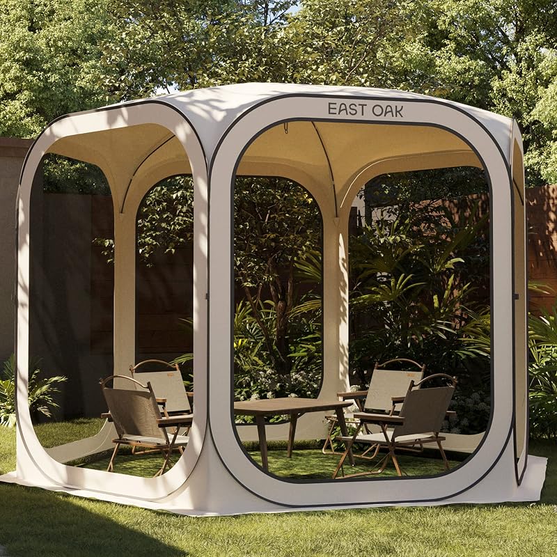 East Oak Pop up Screen Tent with Mosquito Netting