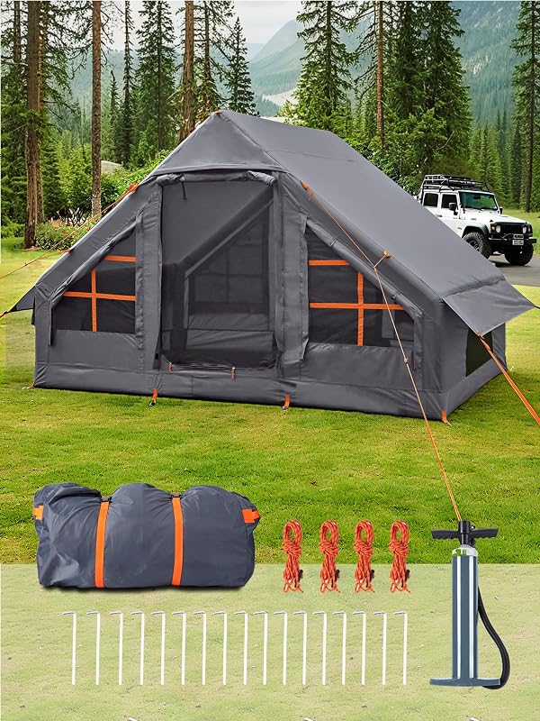 SANHOVO Inflatable Tents for Camping 2-4 Person